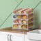 Can Rack Organizer 4-Tier Metal Can Rack Organizer Holds Up to 48 Cans, Can Dispenser for Pantry, Kitchen, Cabinets and Countertops